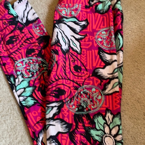 ABDL Leggings: Baby Elephant Print, Blue Trim, Plus Size, Customizable - UK